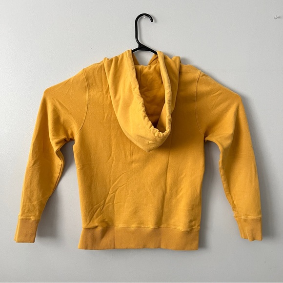 Vans Off the Wall Hoodie Sweater Pullover Mustard Yellow - mens XS - Picture 5 of 8